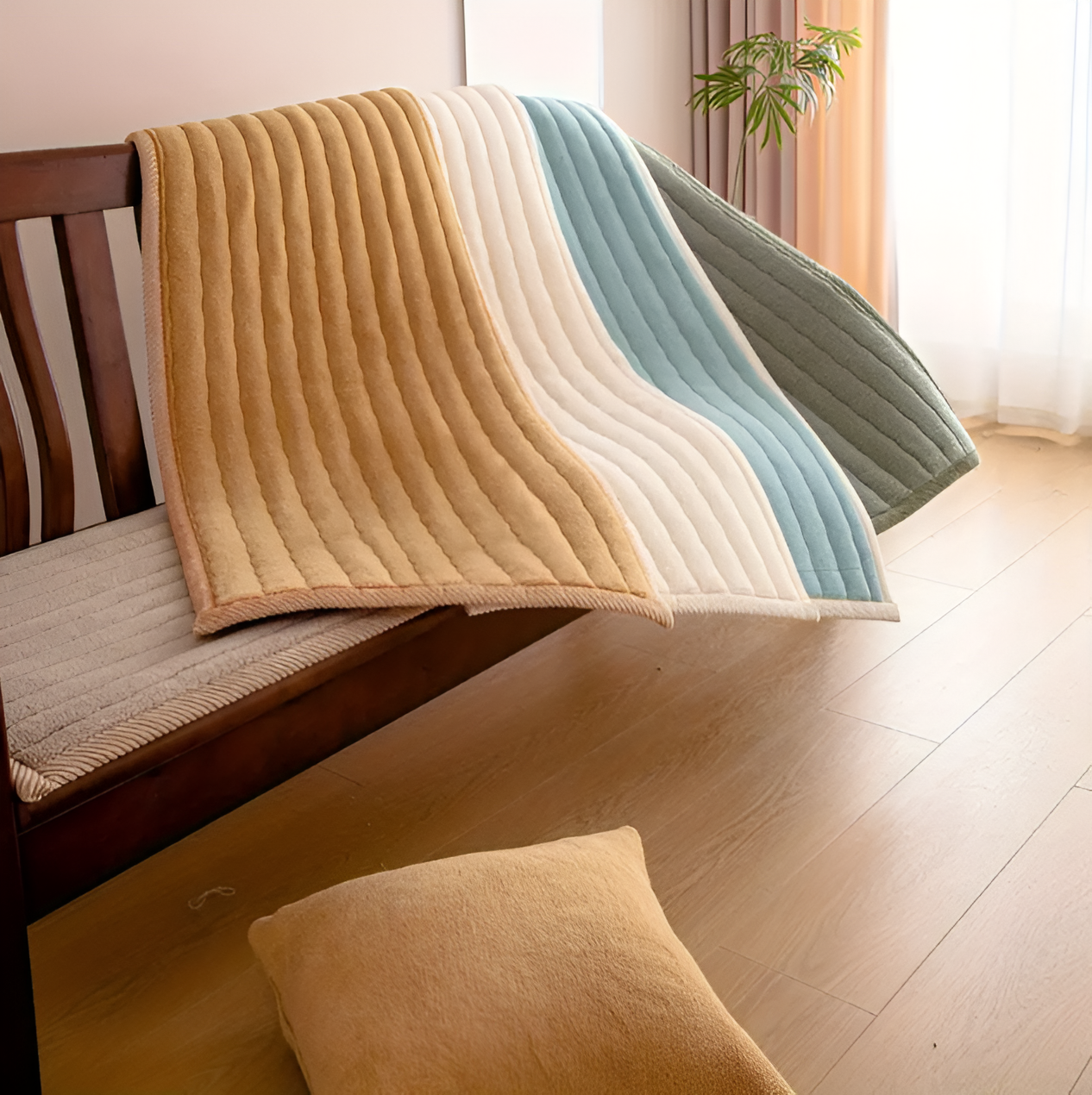 PolyesPlush Sofa Cover | Non-Slip Couch Slipcover for Dogs 1