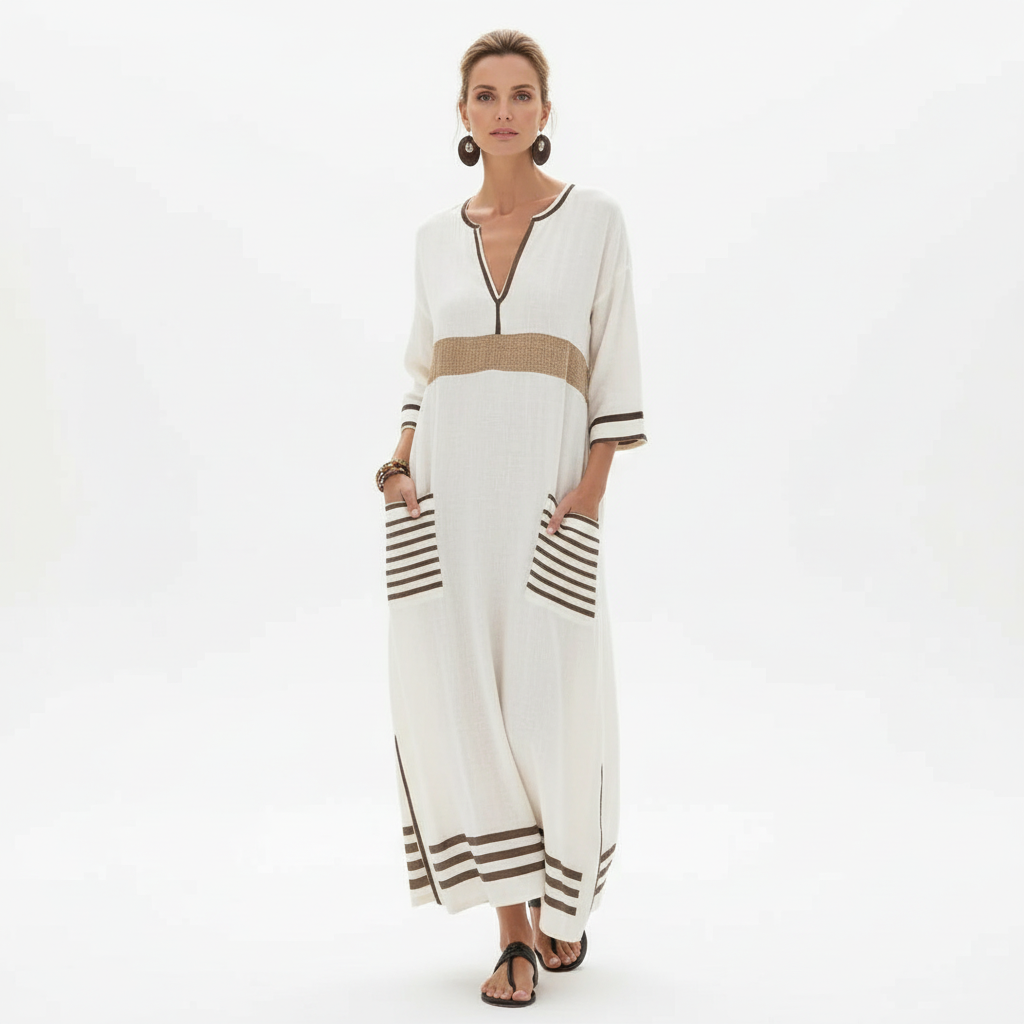 Floral Elegance | Women's Maxi Dress for Summer and Formal Events