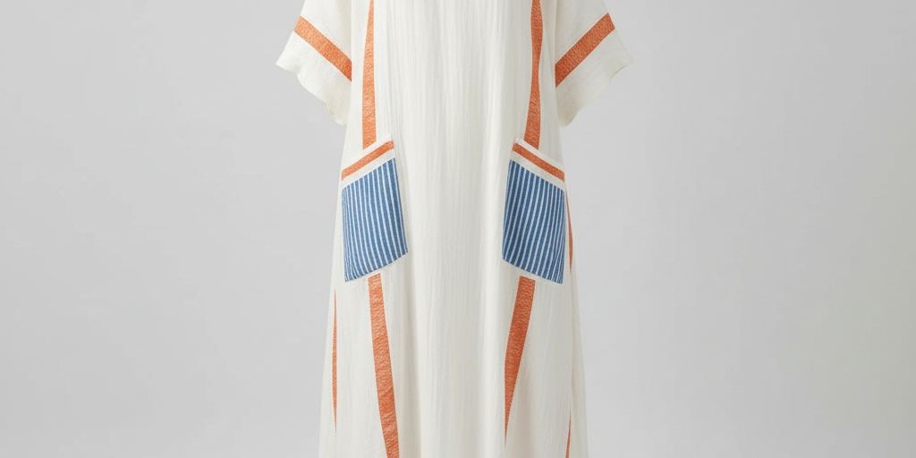 Productfoto_van_een_witte_maxi_jurk_met_oranje_en_blauwe_accenten__zonder_persoon__op_een_lichte_ach.png