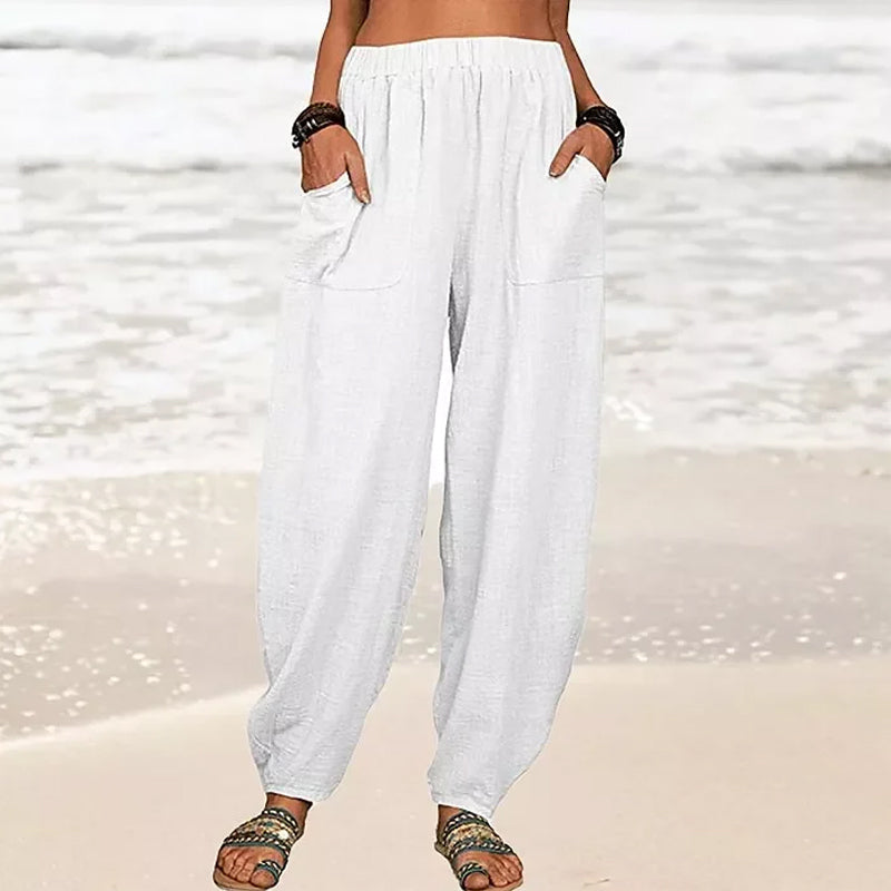 Rizza Relaxed Beach Pants | Casual Summer Trousers 0