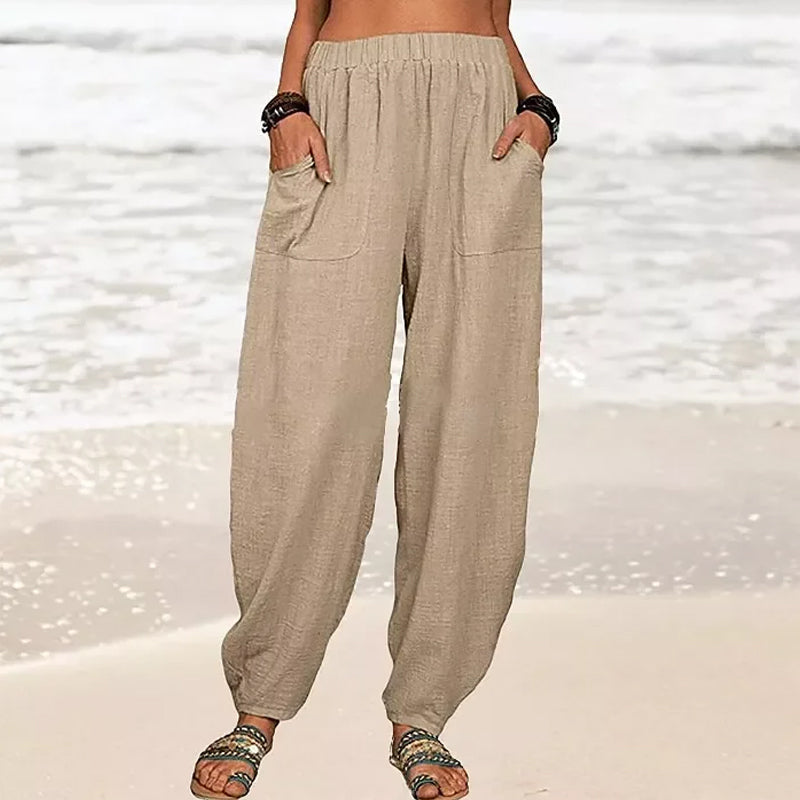Rizza Relaxed Beach Pants | Casual Summer Trousers 1
