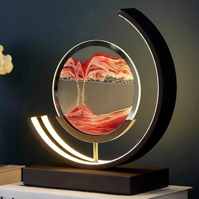 Sandlight | 3D Sand Design Table Lamp for Home & Office 2