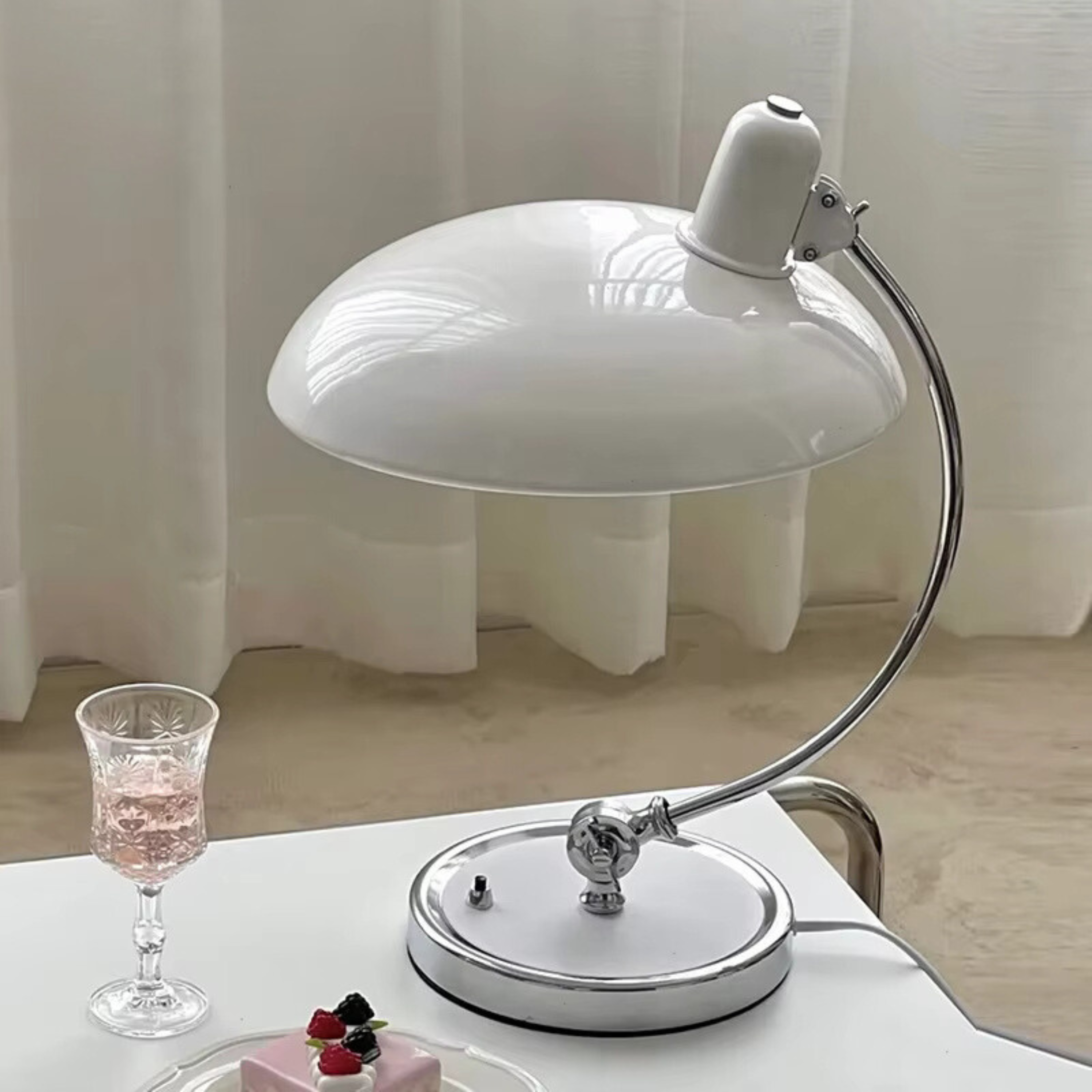 ScandiArc | Bauhaus-Inspired Table Lamp for Bedside or Desk 2
