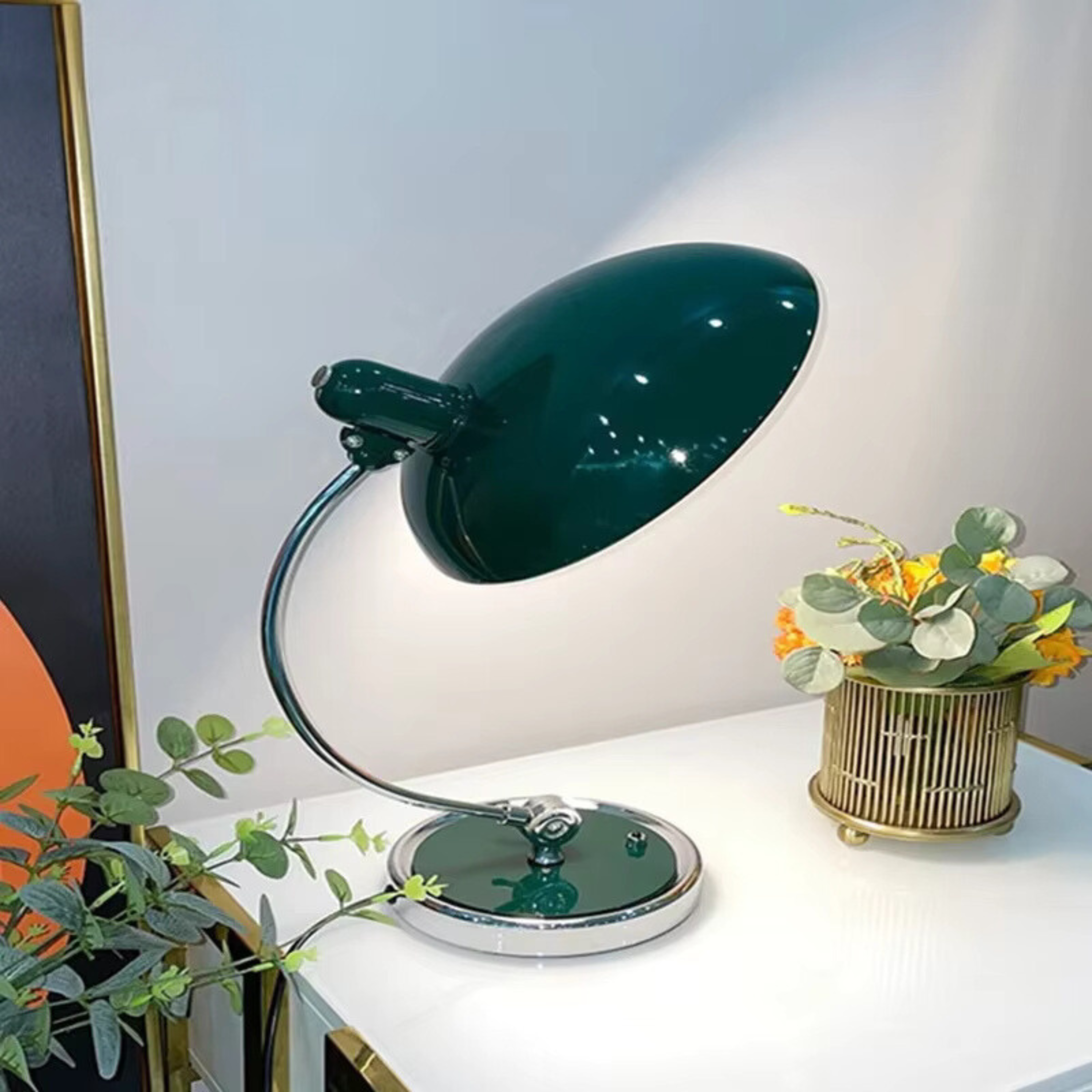 ScandiArc | Bauhaus-Inspired Table Lamp for Bedside or Desk 4