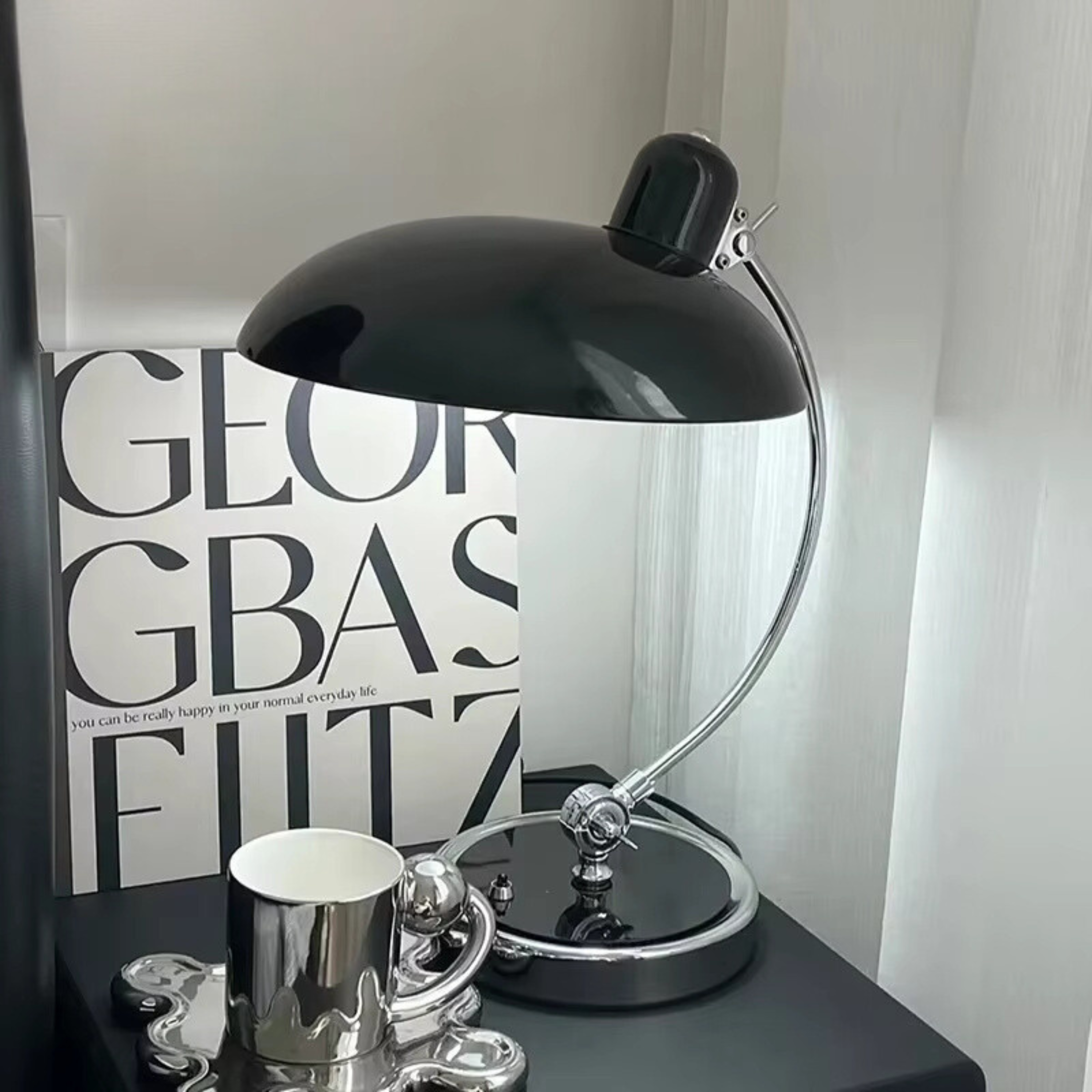ScandiArc | Bauhaus-Inspired Table Lamp for Bedside or Desk 6