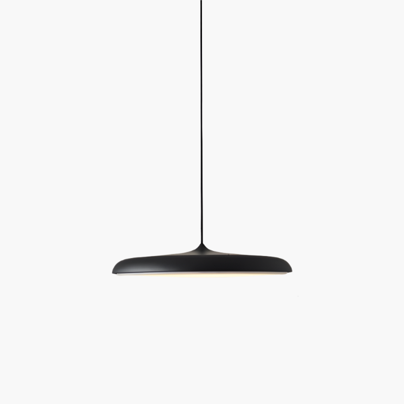 Scandinavian Style Pendant Light | Modern White Metal Lamp 6