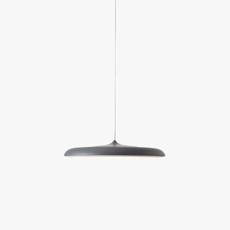 Scandinavian Style Pendant Light | Modern White Metal Lamp 7