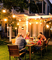 Solar G40 LED String Lights | Outdoor Patio Festoon Lighting 2