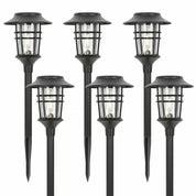 Solar Torch Set | 6 LED Garden Lights 0