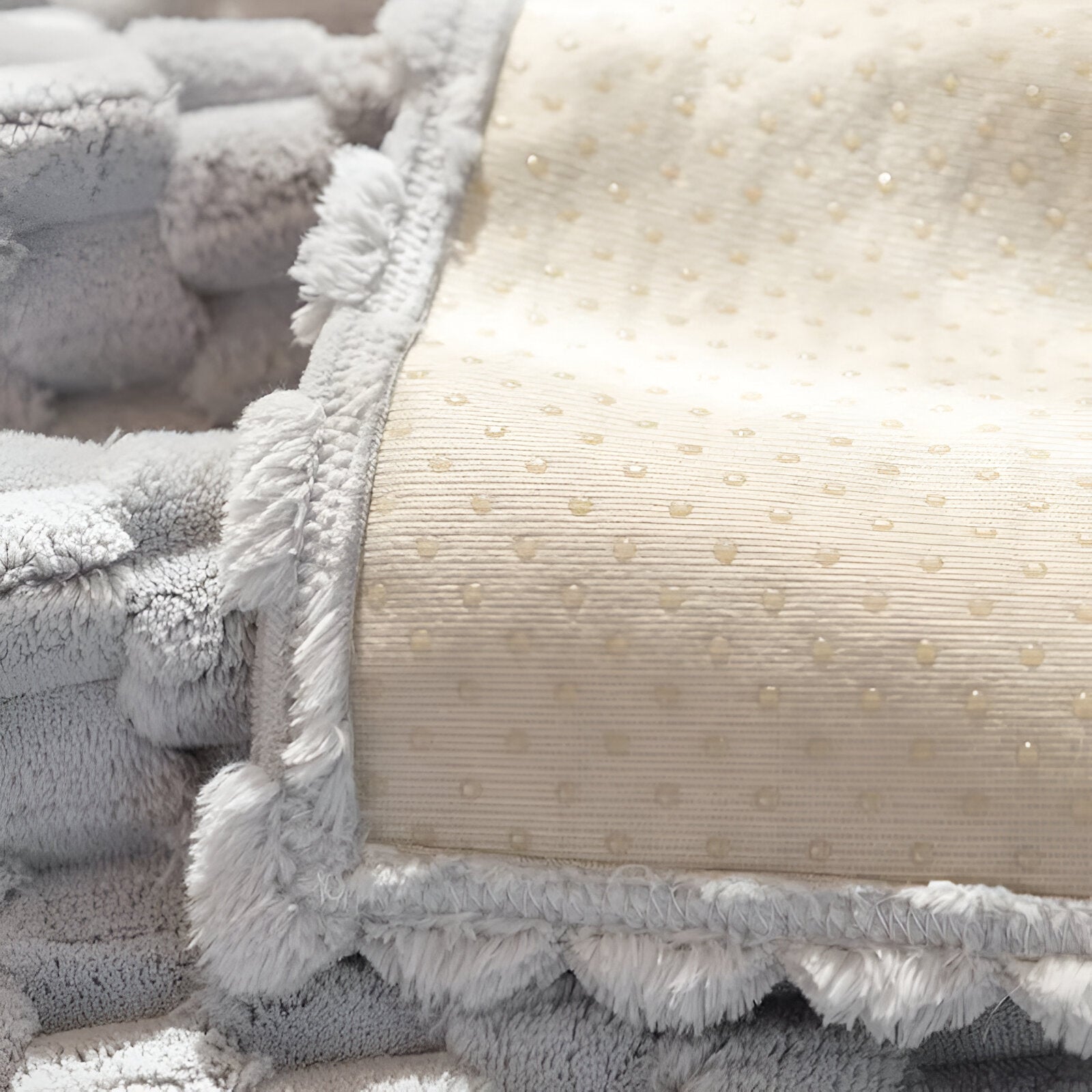 Stylish Honeycomb Sofa Cover | Non-Slip Couch Protector 3