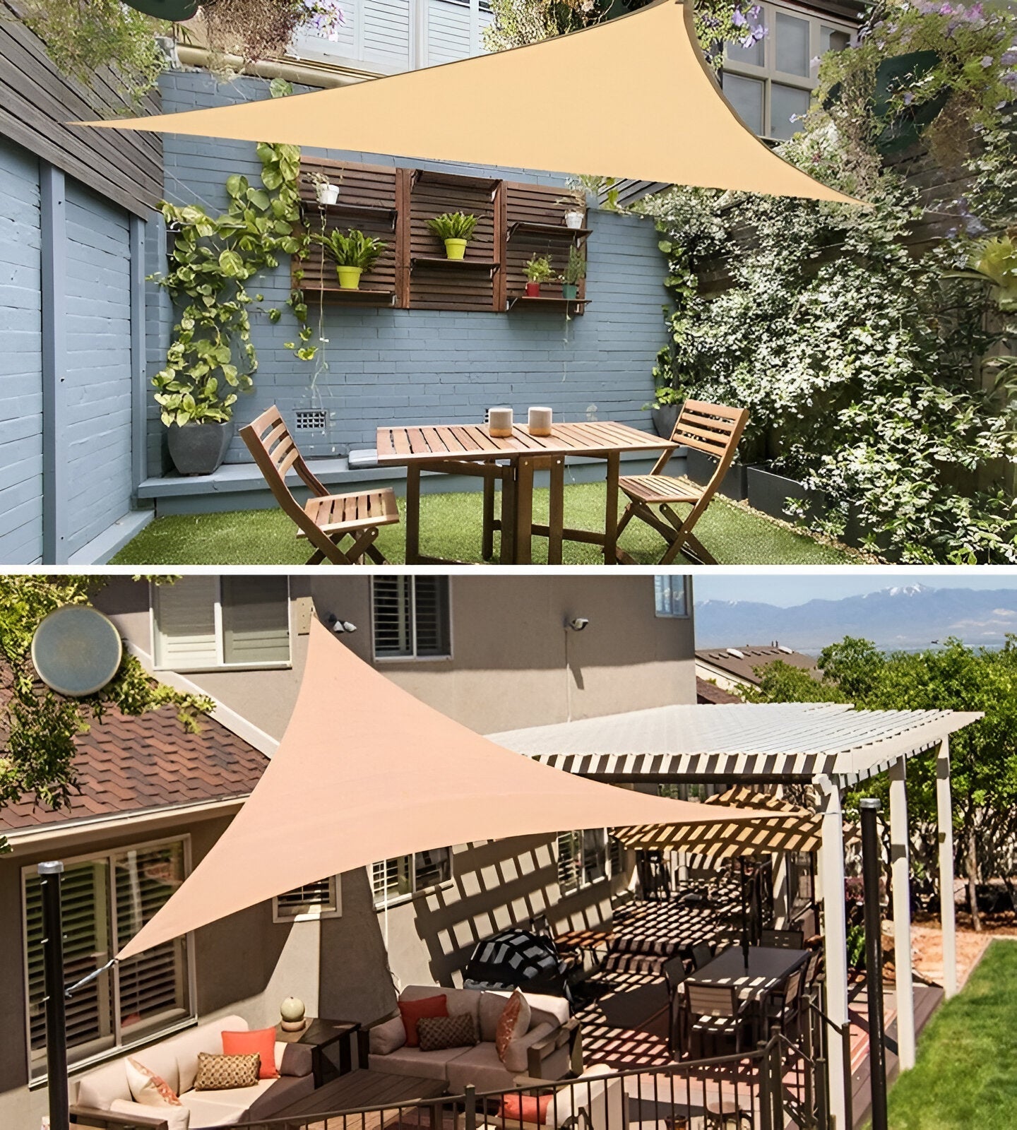 Tri-Blocker | Waterproof Sun Shade UV Protection 3m Polyester 1