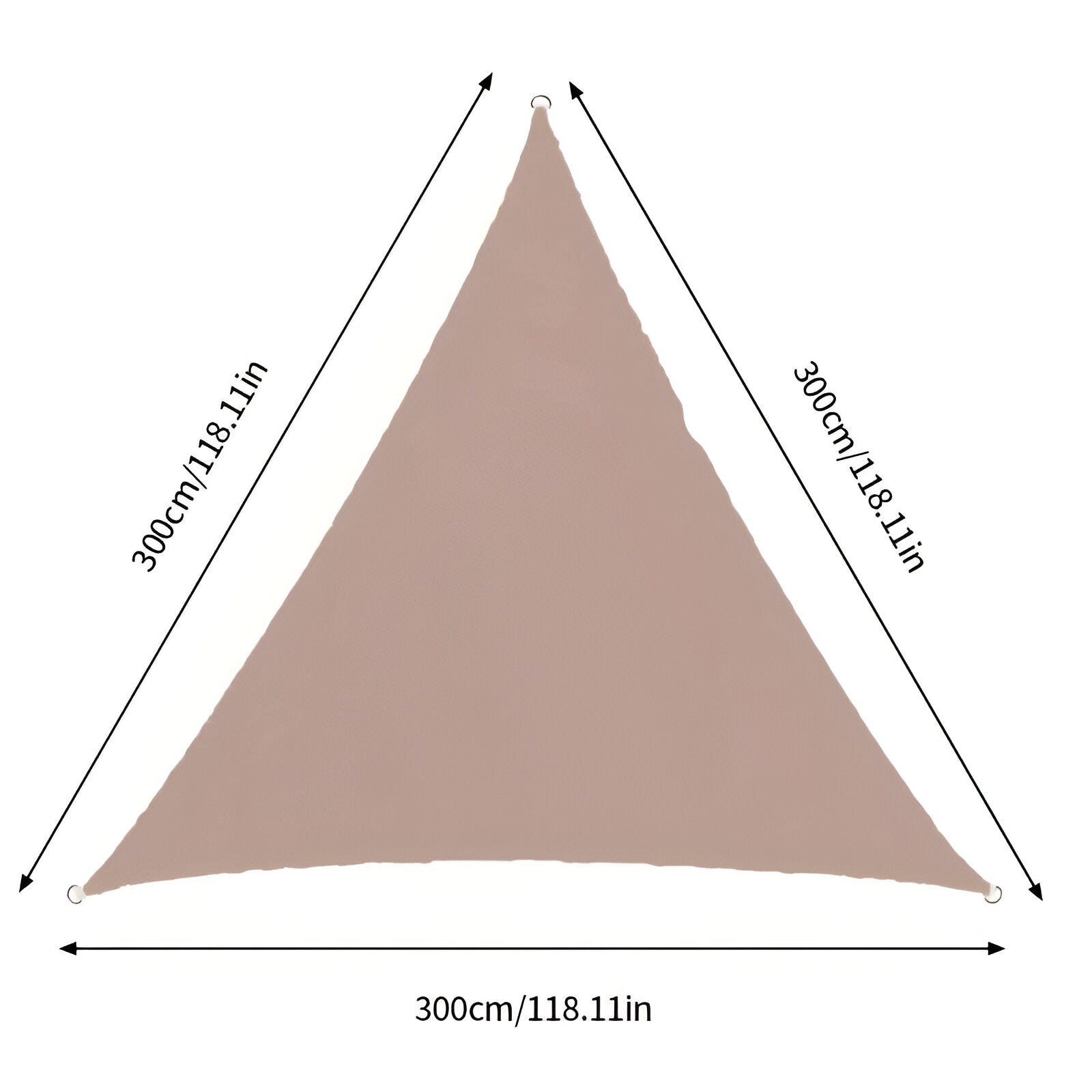 Tri-Blocker | Waterproof Sun Shade UV Protection 3m Polyester 3