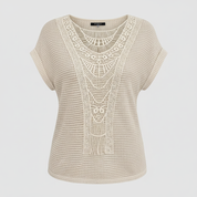 Vivienne | Women's Lace Detail Going Out Top