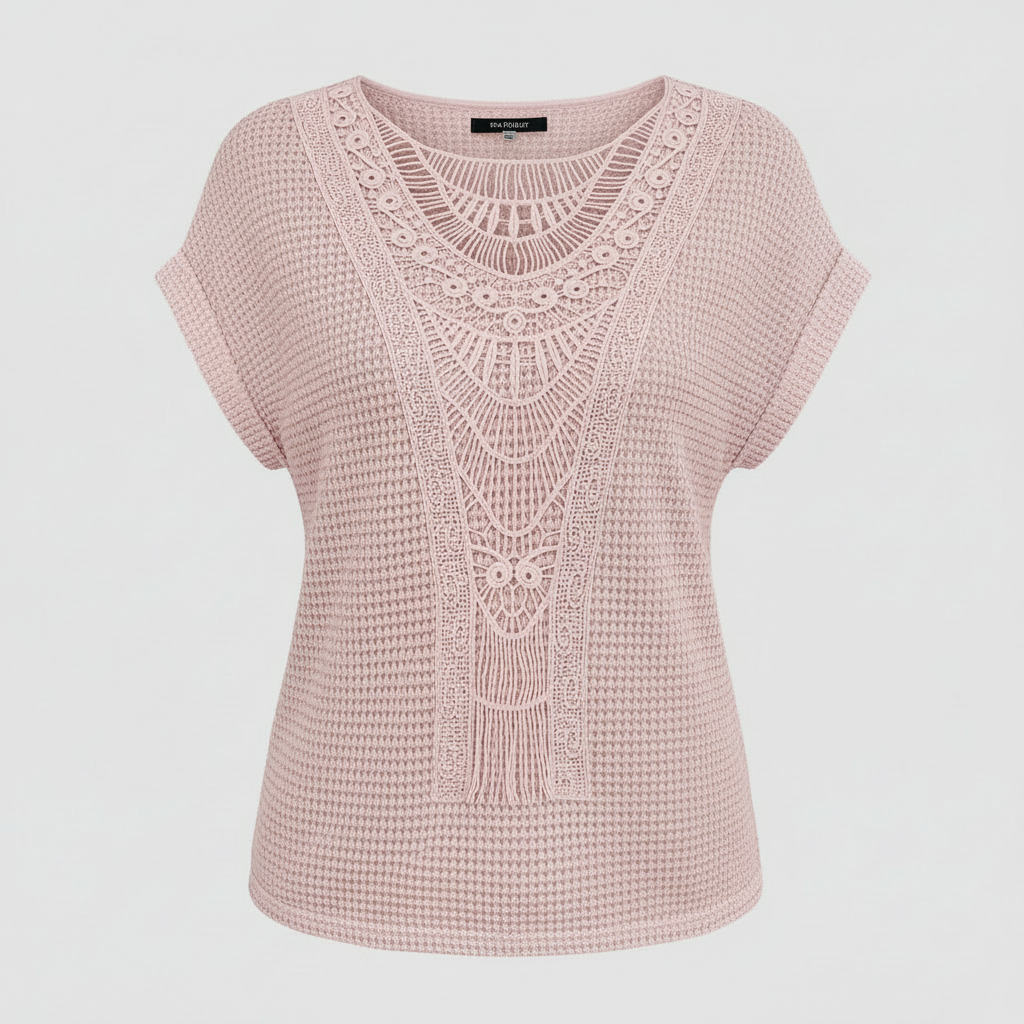 Vivienne | Women's Lace Detail Going Out Top