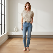 Vivienne | Women's Lace Detail Going Out Top