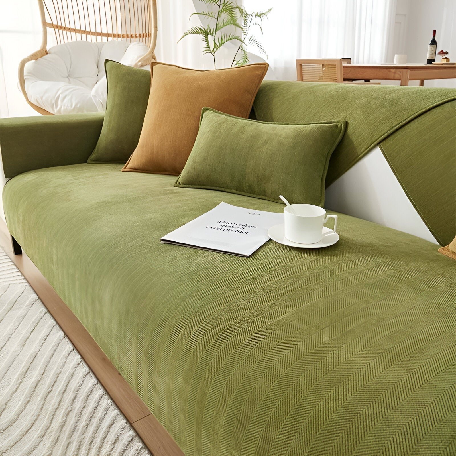 Waterproof Couch Cover | Universal Slipcover Sofa Protection 0