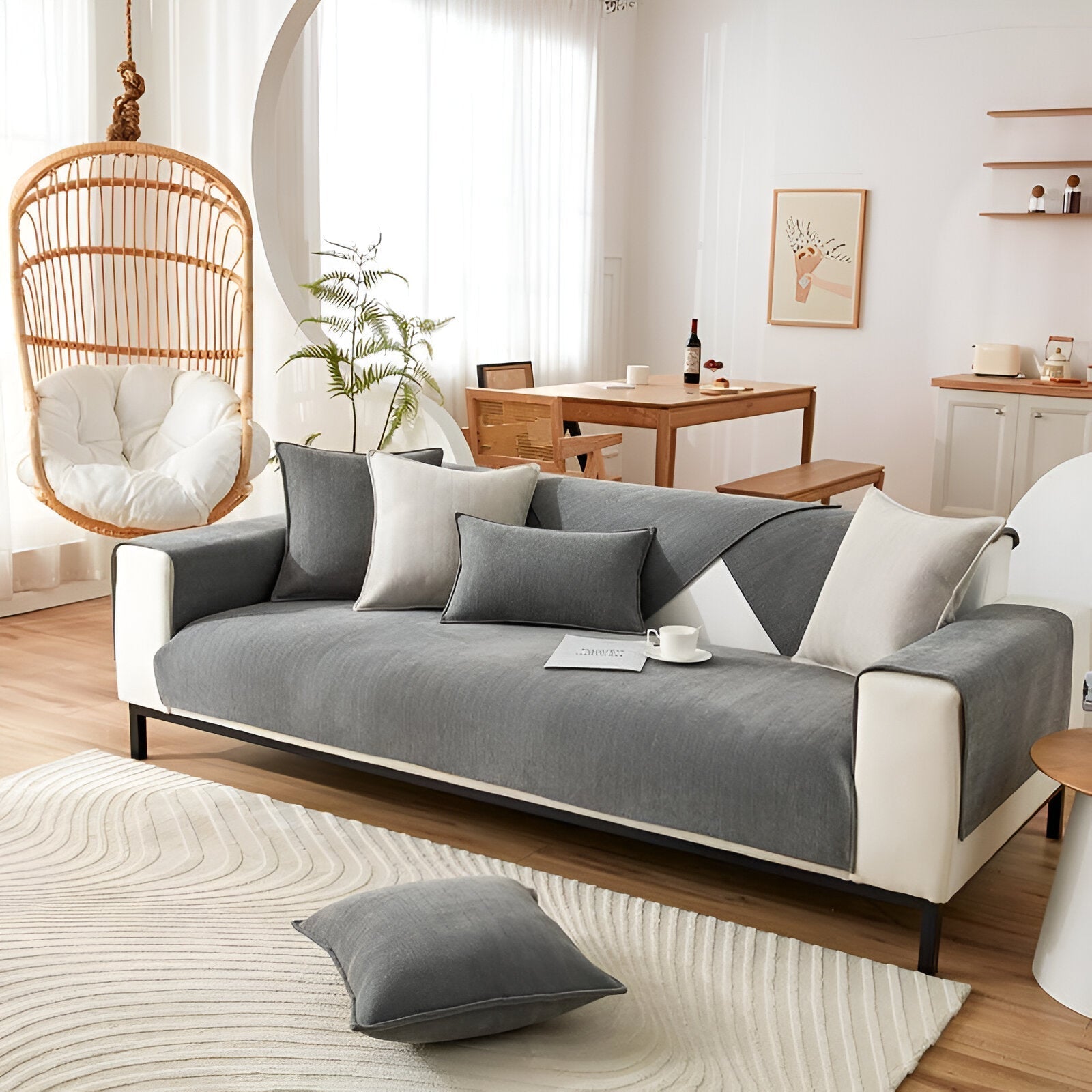 Waterproof Couch Cover | Universal Slipcover Sofa Protection 7