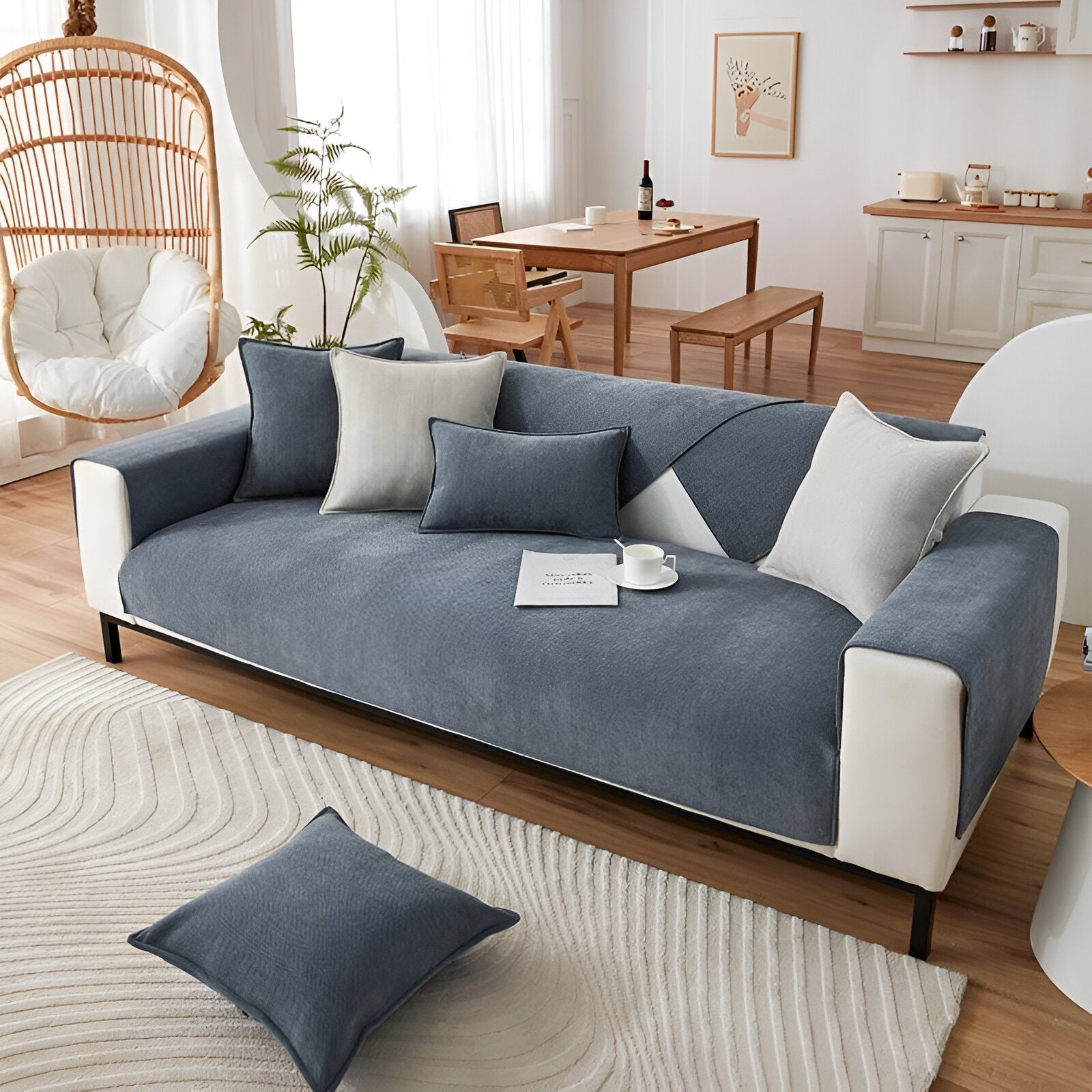 Waterproof Couch Cover | Universal Slipcover Sofa Protection 8