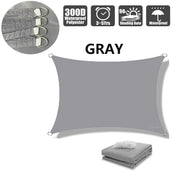 Waterproof Rectangular Sun Shade | Outdoor Shade 3x4m Polyester 0