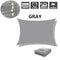Waterproof Rectangular Sun Shade | Outdoor Shade 3x4m Polyester 0