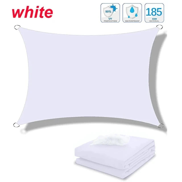 Waterproof Rectangular Sun Shade | Outdoor Shade 3x4m Polyester 10