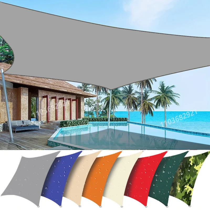 Waterproof Shade Sail | Rectangle 3x4m Polyester 1