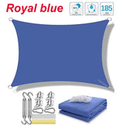 Waterproof Shade Sail | Rectangle 3x4m Polyester 10