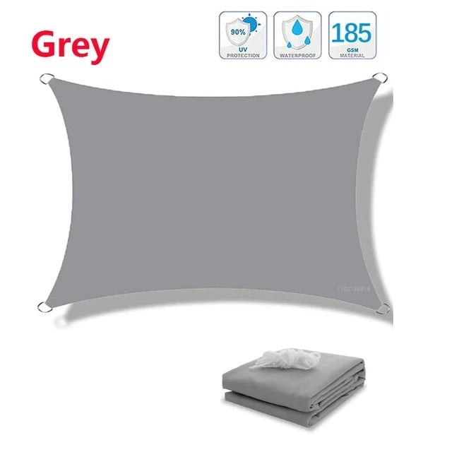 Waterproof Shade Sail | Rectangle 3x4m Polyester 15