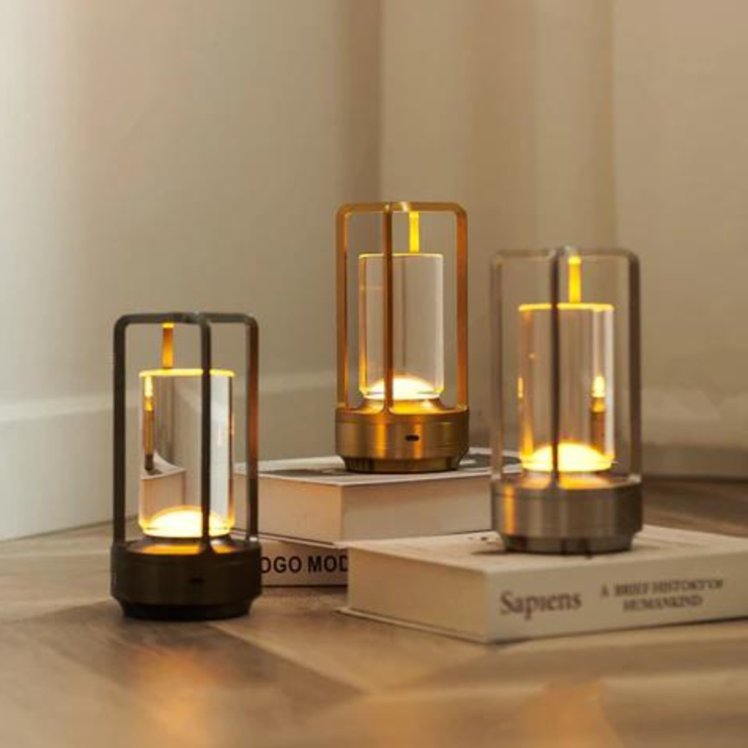 Wireless LED Table Lamp | USB Rechargeable Light 1