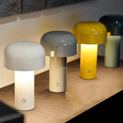 Wireless Mushroom Table Lamp | Modern Dimmable Lighting 4