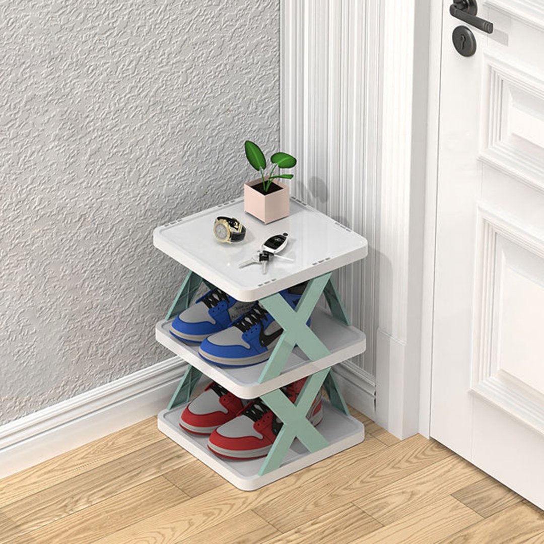 Wooden Shoe Rack | Entryway Shoe Storage Solution 10
