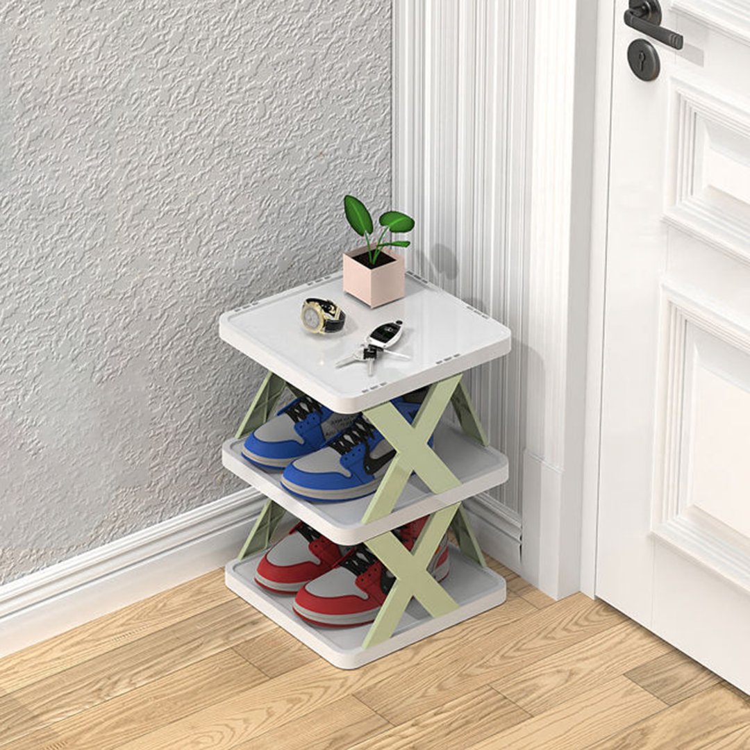 Wooden Shoe Rack | Entryway Shoe Storage Solution 11